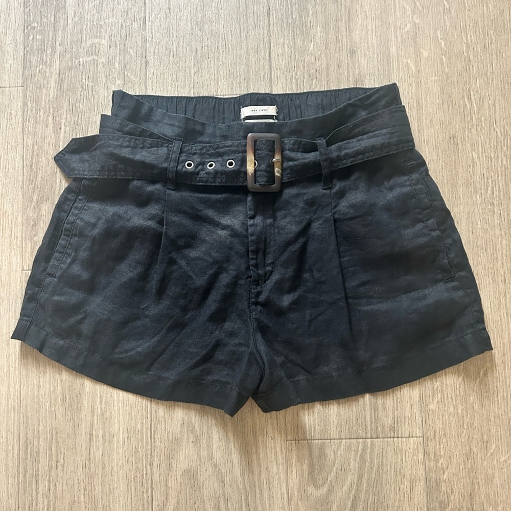 Christian Siriano Linen Shorts NWOT